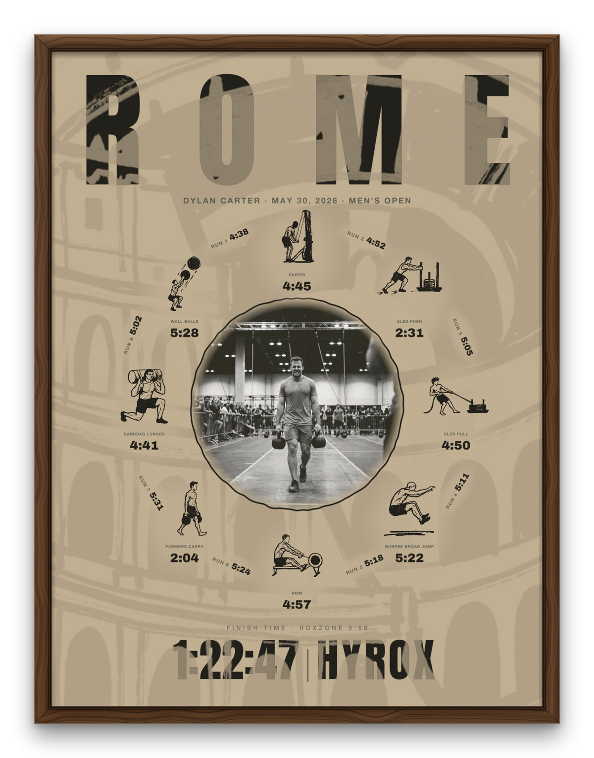 The Ink Wood frame